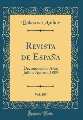 Revista De Espaï¿½a, Vol. 105