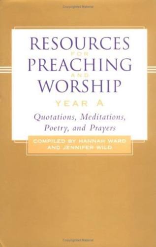 Resources for Preaching and Worship