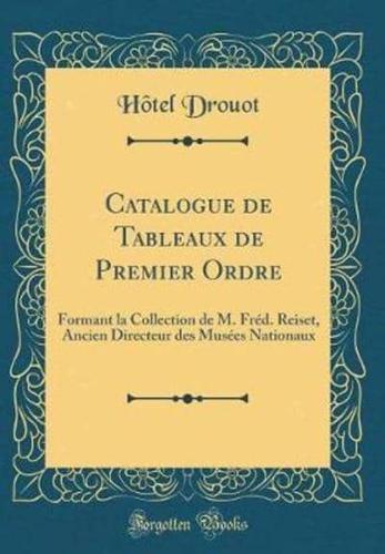 Catalogue De Tableaux De Premier Ordre