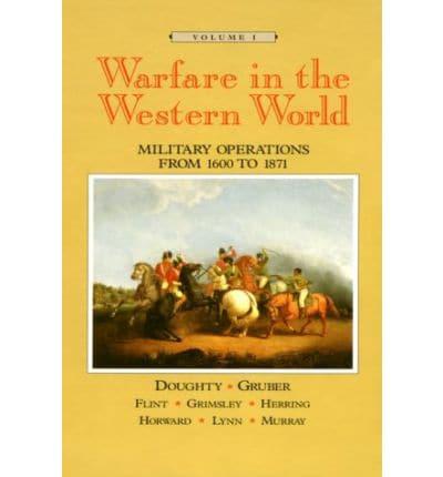 Warfare in the Western World