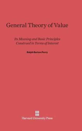 General Theory of Value