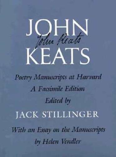 Poetry Manuscripts at Harvard
