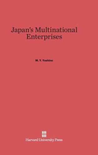 Japan's Multinational Enterprises