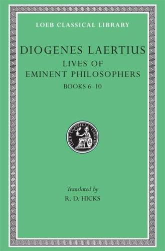 Lives of Eminent Philosophers. Volume II