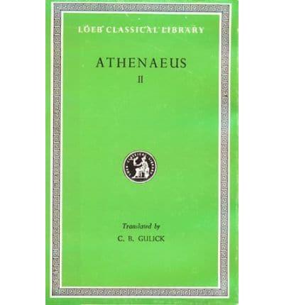 The Deipnosophists - Books III,106C-V L208 V 2 (Trans. Gulick)(Greek)