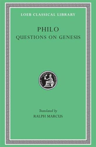 Philo. Questions on Genesis