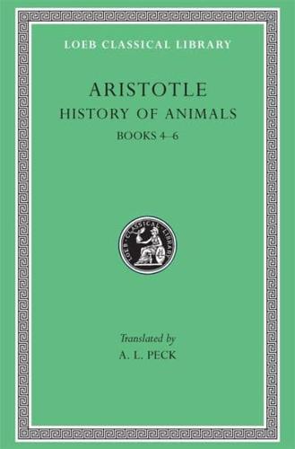 History of Animals. Books IV-VI