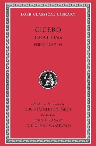 Cicero. Philippics 7-14