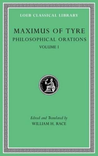 Philosophical Orations. Volume I