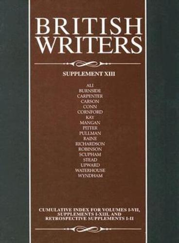 British Writers. Supplement XIII