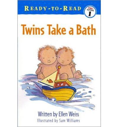 Twins Take a Bath