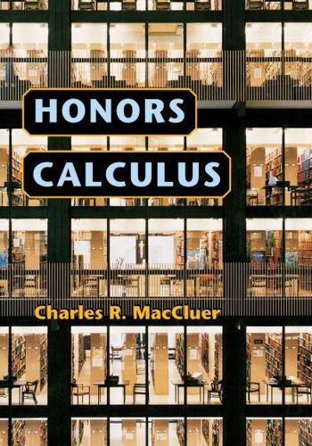 Honors Calculus