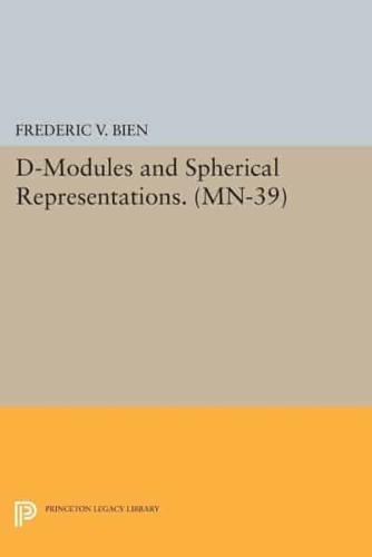 D-Modules and Spherical Representations