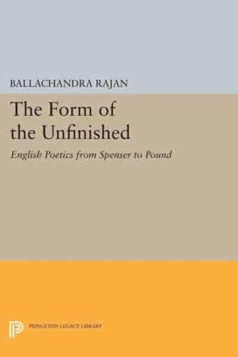 The Form of the Unfinished