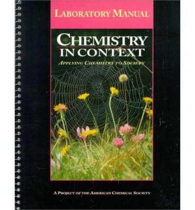 Chemistry in Context Laboratory Manual