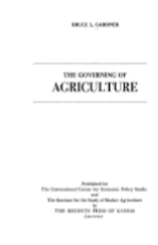 The Governing of Agriculture