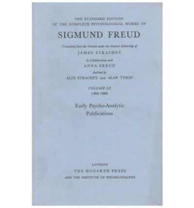 Freud Standard Edition. Vol 3
