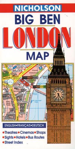 Big Ben London Map