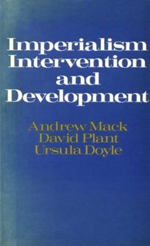 Imperialism, Intervention and Development