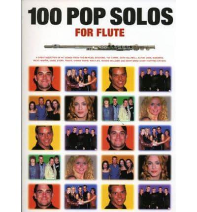 100 Pop Solos for Flute