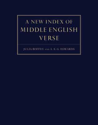A New Index of Middle English Verse