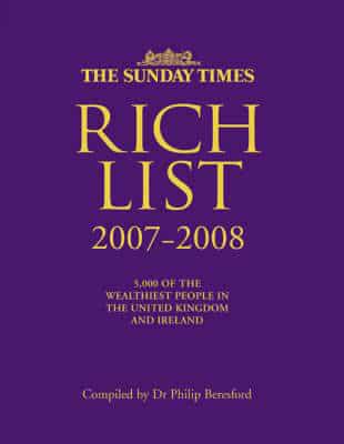 The Sunday Times Rich List 2007-2008