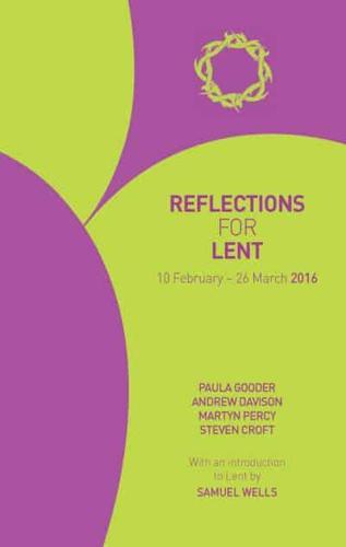Reflections for Lent