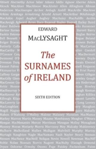 The Surnames of Ireland