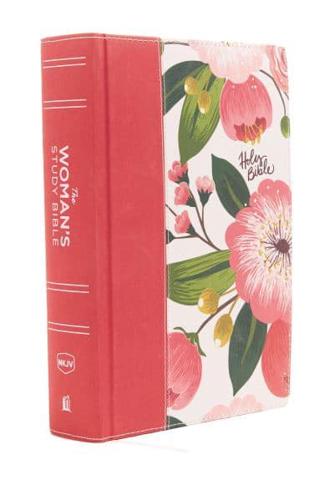 NKJV, The Woman's Study Bible, Cloth Over Board, Pink Floral, Red Letter, Full-Color Edition