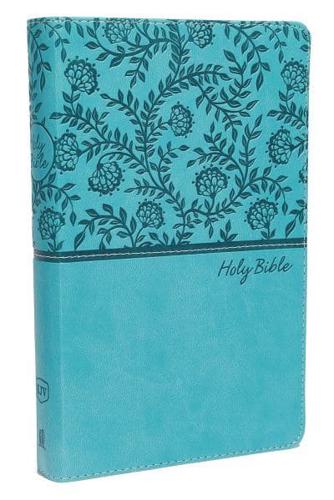 KJV Holy Bible: Deluxe Gift, Teal Leathersoft, Red Letter, Comfort Print: King James Version