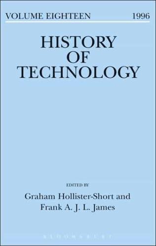 History of Technology. Vol. 18 1996