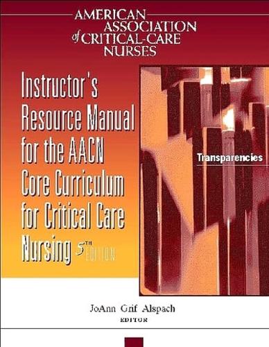Core Curriculum Critical Care. Irm Trans Ace T/A