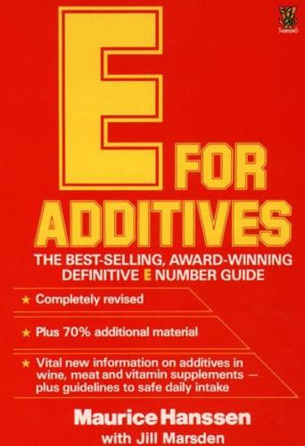 The New E for Additives