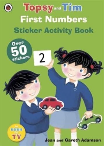 First Numbers: A Ladybird Topsy and Tim Sticker Book