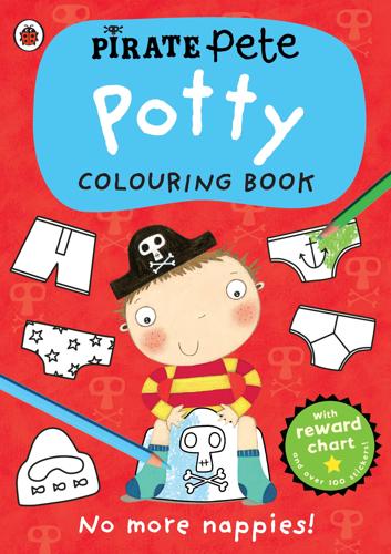 Pirate Pete: Potty Colouring Book