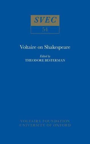 Voltaire on Shakespeare