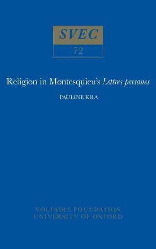 Religion in Montesquieu's 'Lettres Persanes'