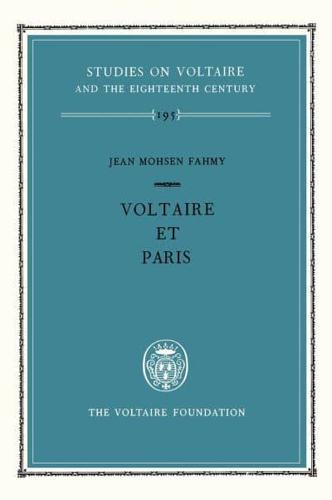 Voltaire Et Paris