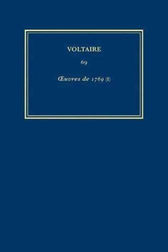 Les Oeuvres Completes De Voltaire 69 [1769] : [I]