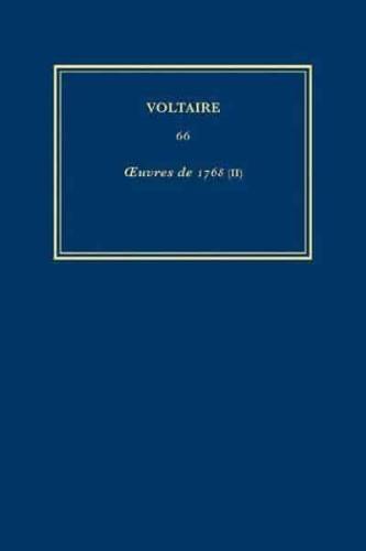 The Complete Works of Voltaire 66 [Oeuvres De 1768 (II)]