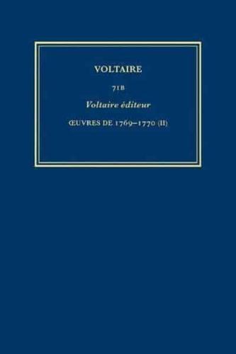 OEuvres Complètes De Voltaire (Complete Works of Voltaire) 71B