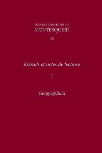 Extraits Et Notes De Lectures I