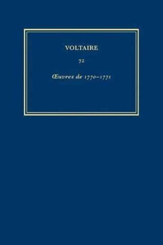 Ouevres Complètes De Voltaire. 72