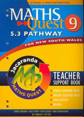 Maths Quest 9 for New South Wales 5.3 Pathway Teacher Support Book