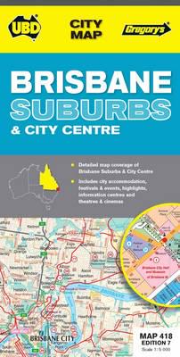 Brisbane Suburbs and City Map 418