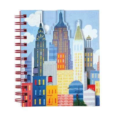 NYC Skyline Layered Journal