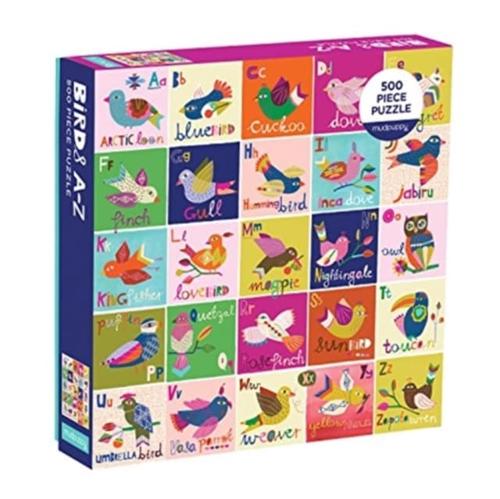 Birds A to Z 500 Piece Family Puzzle