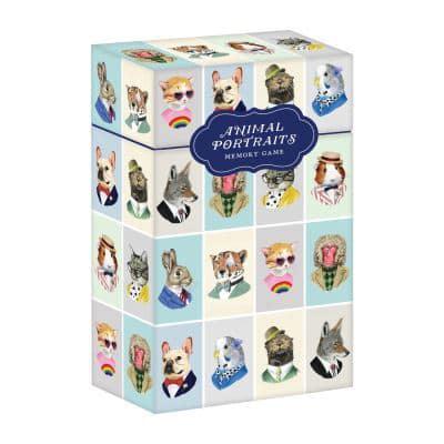 Berkley Bestiary Animal Portraits Memory Game