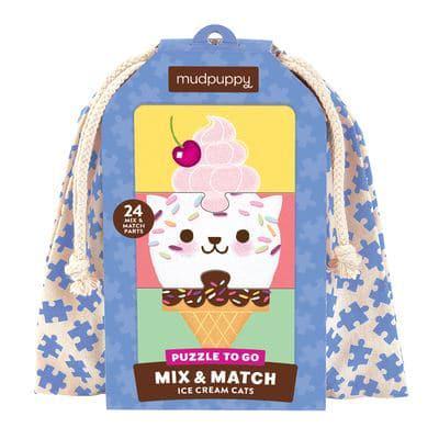 Ice Cream Cats Mix & Match Puzzle to Go