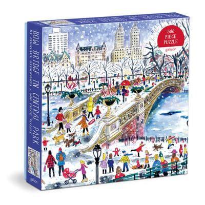 Michael Storrings Bow Bridge In Central Park 500 Piece Puzzle